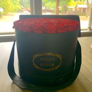 Venus et Fleur Forever Roses Large Black and Red